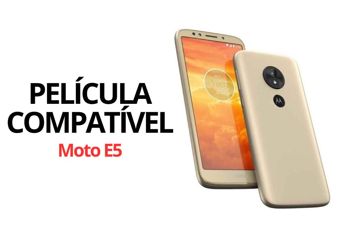 Película Compatível Moto E5