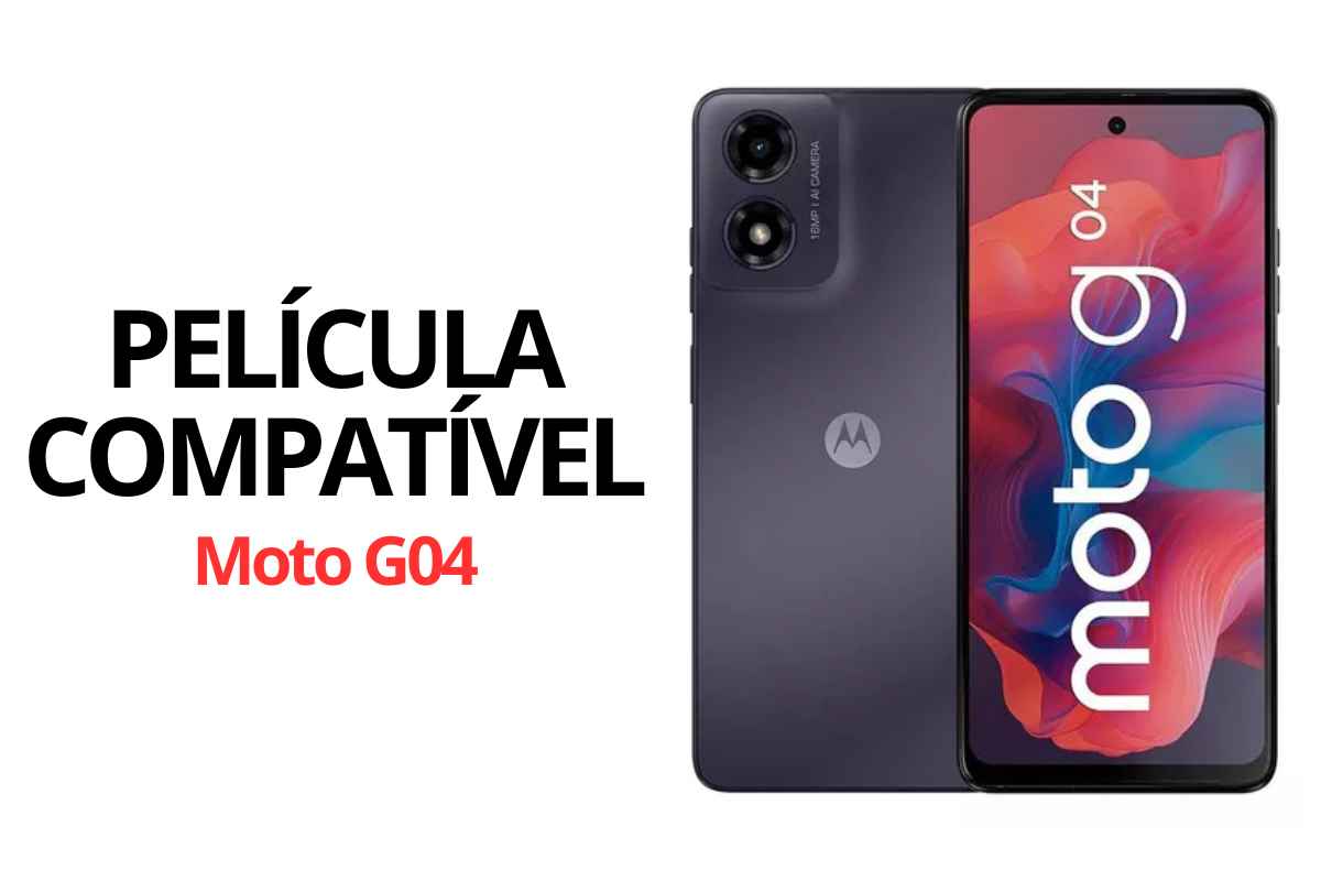 Película Compatível Moto G04