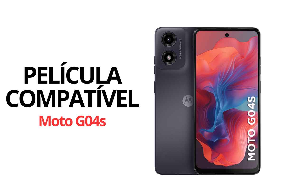 Película Compatível Moto G04s