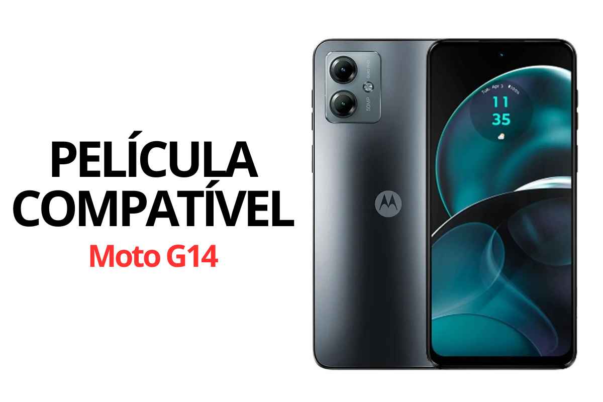 Película Compatível Moto G14