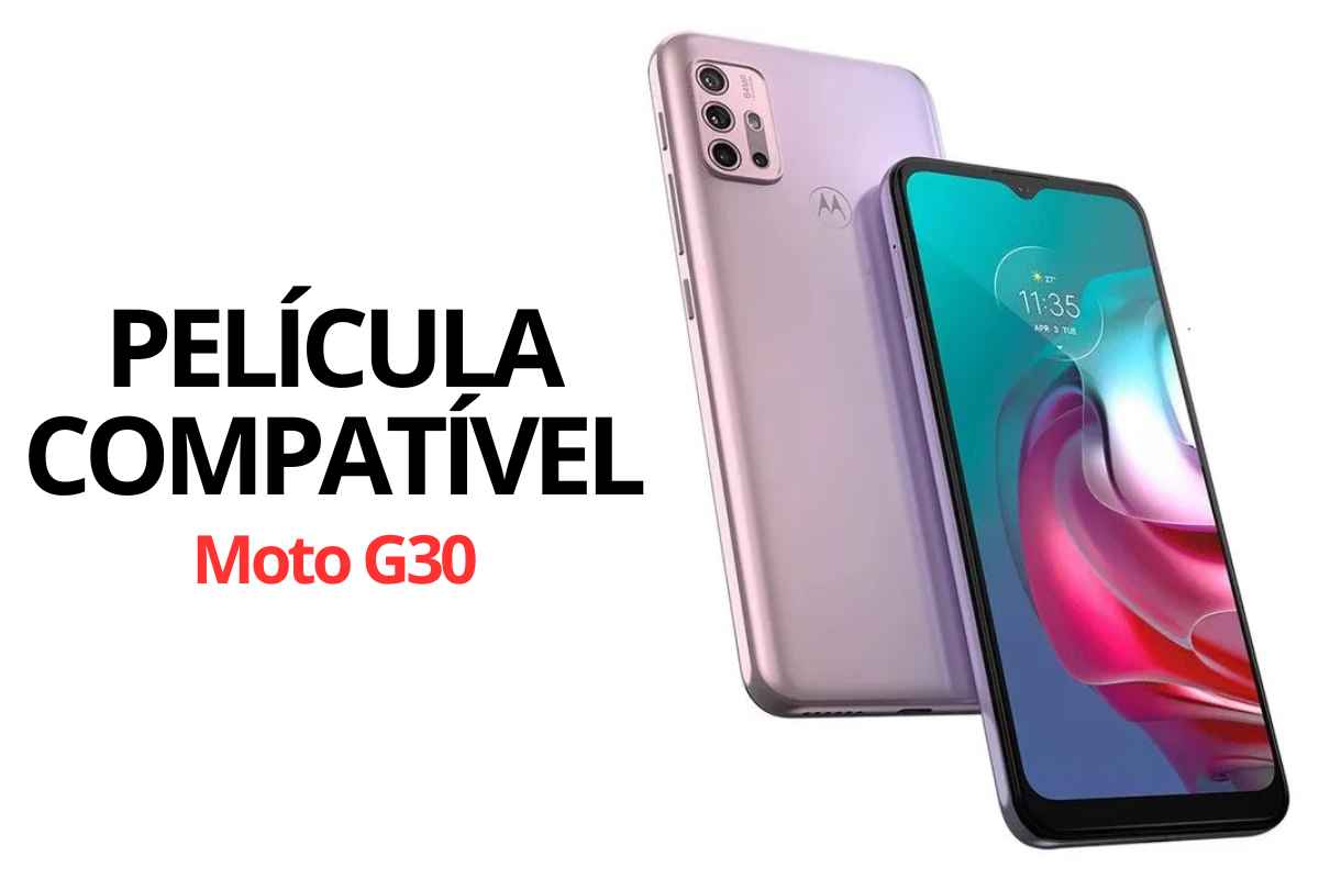 Película Compatível Moto G30