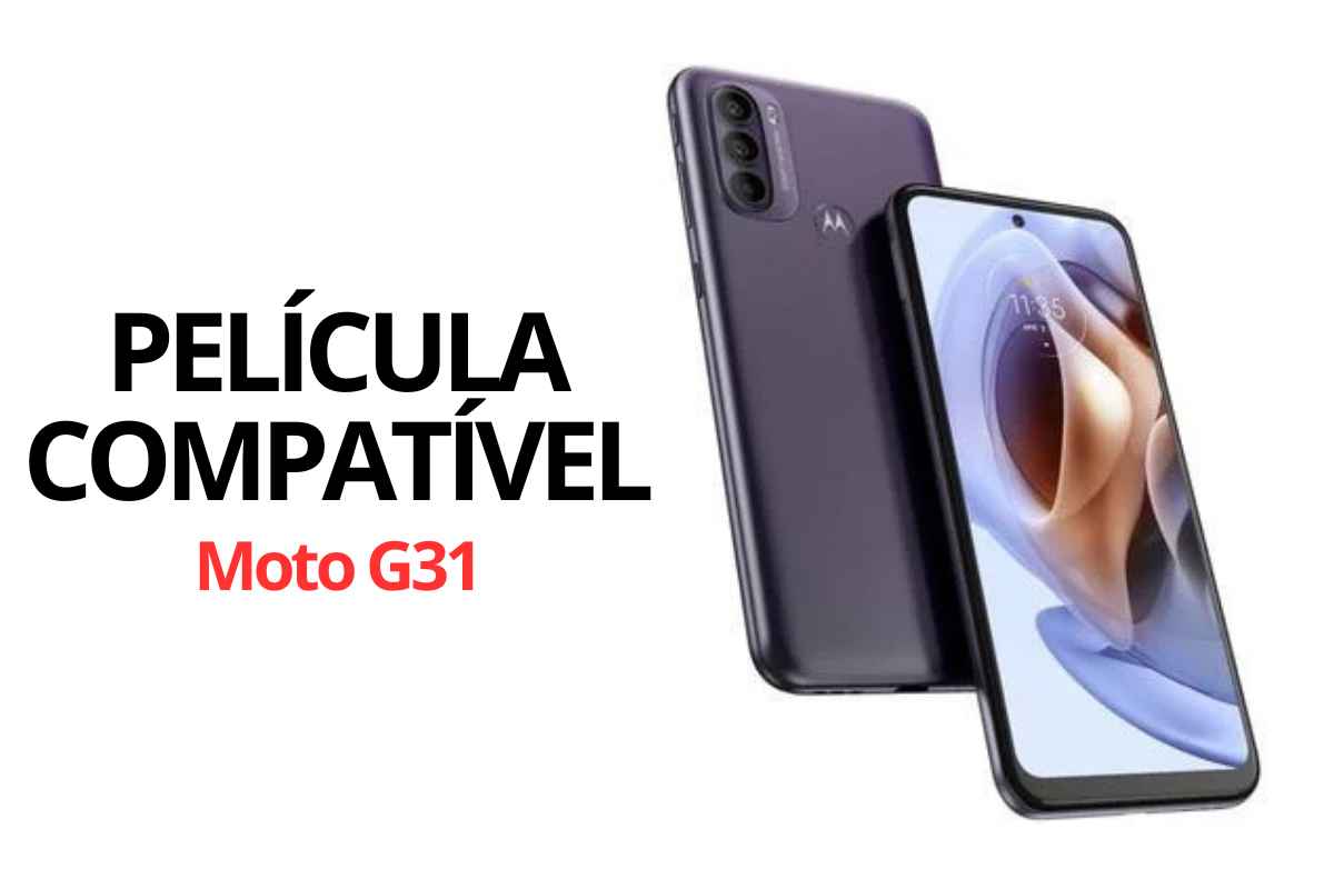 Película Compatível Moto G31