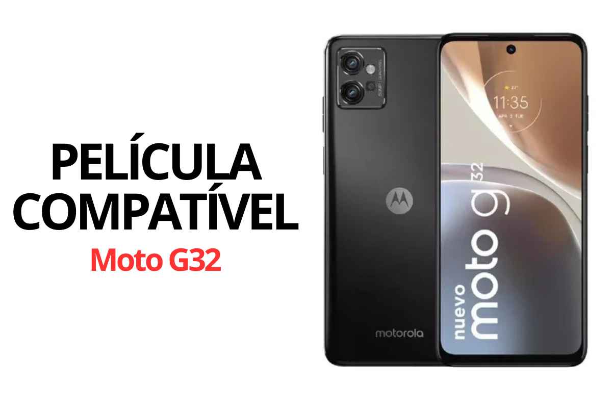 Película Compatível Moto G32