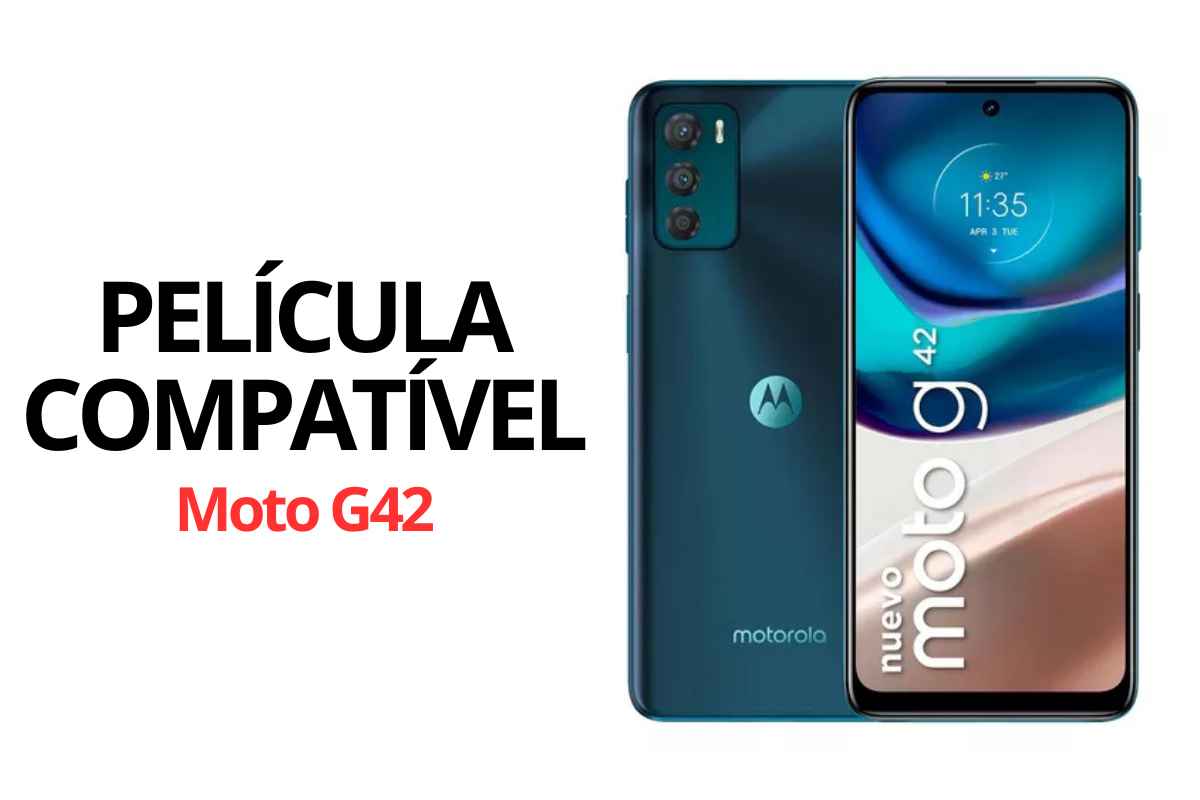 Película Compatível Moto G42