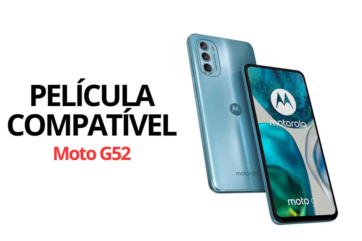 Película Compatível Moto G52