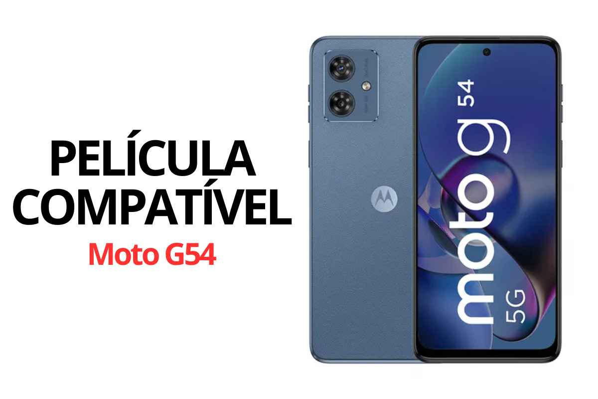 Película Compatível Moto G54