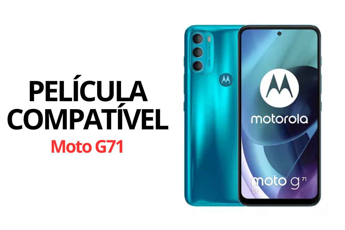 Película Compatível Moto G71