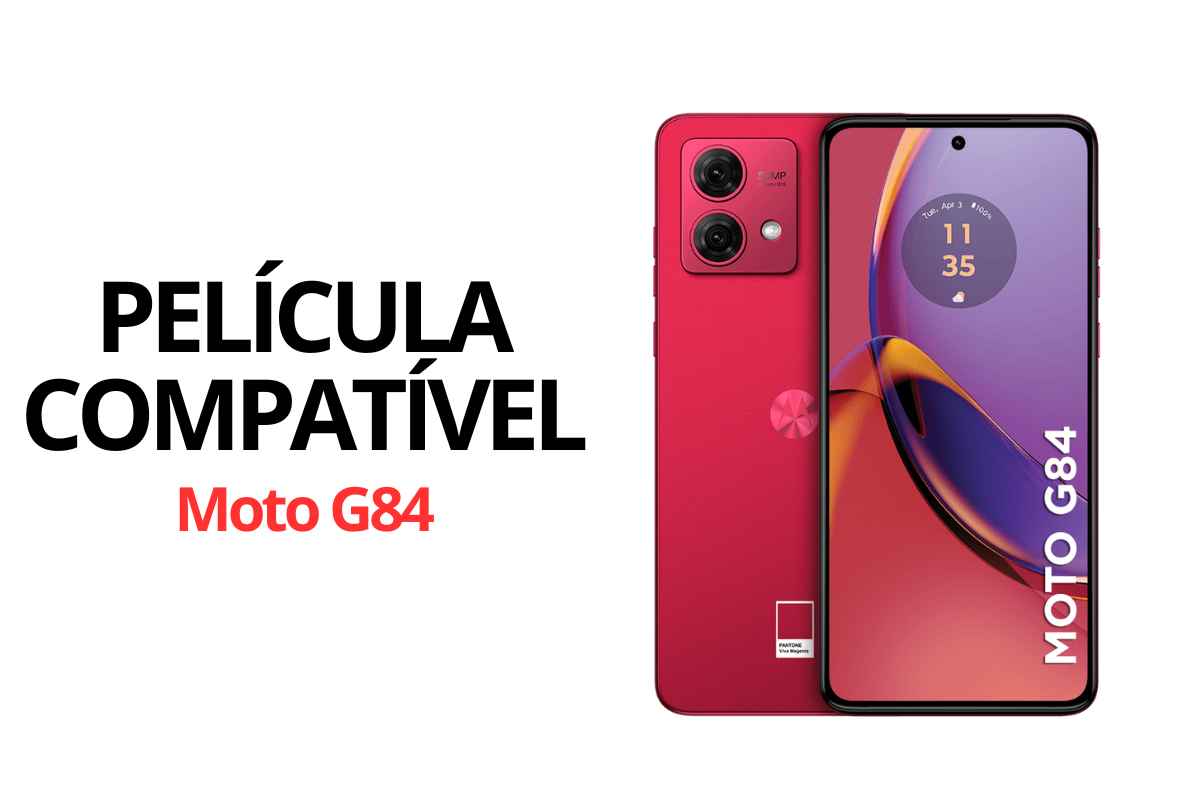 Película Compatível Moto G84