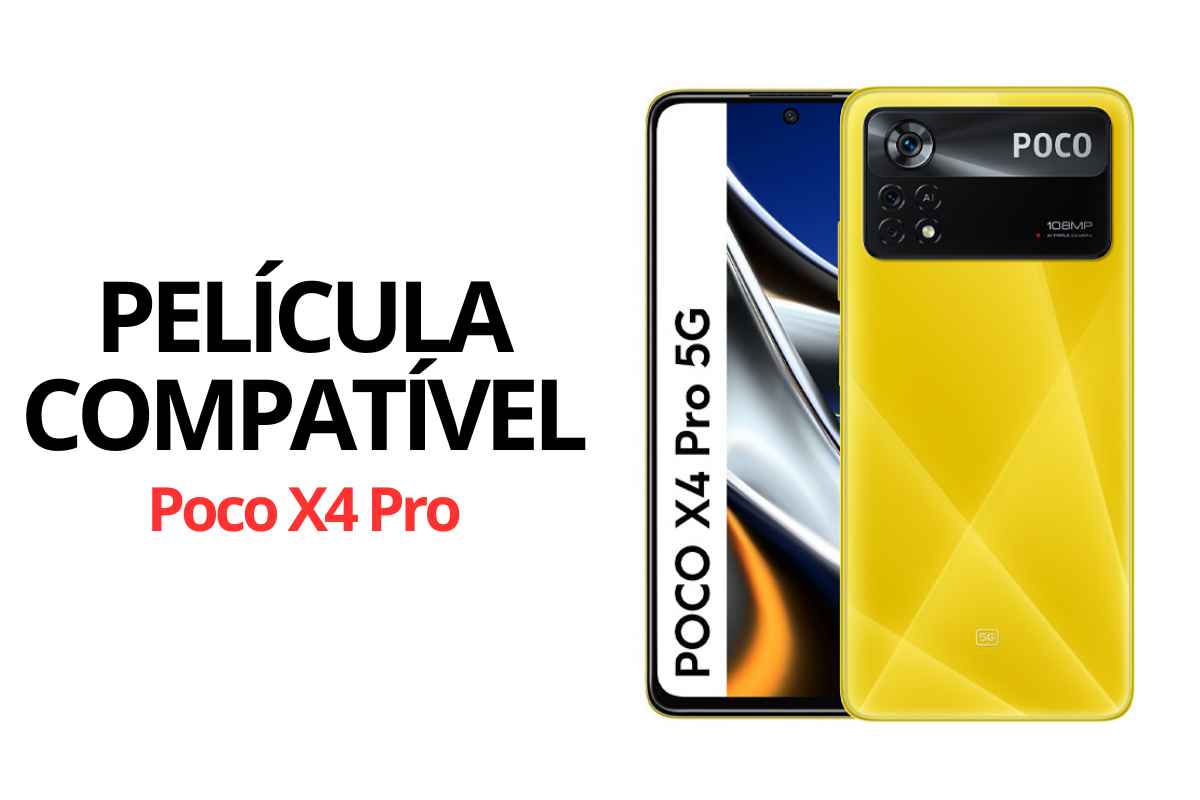 Película Compatível Poco X4 Pro