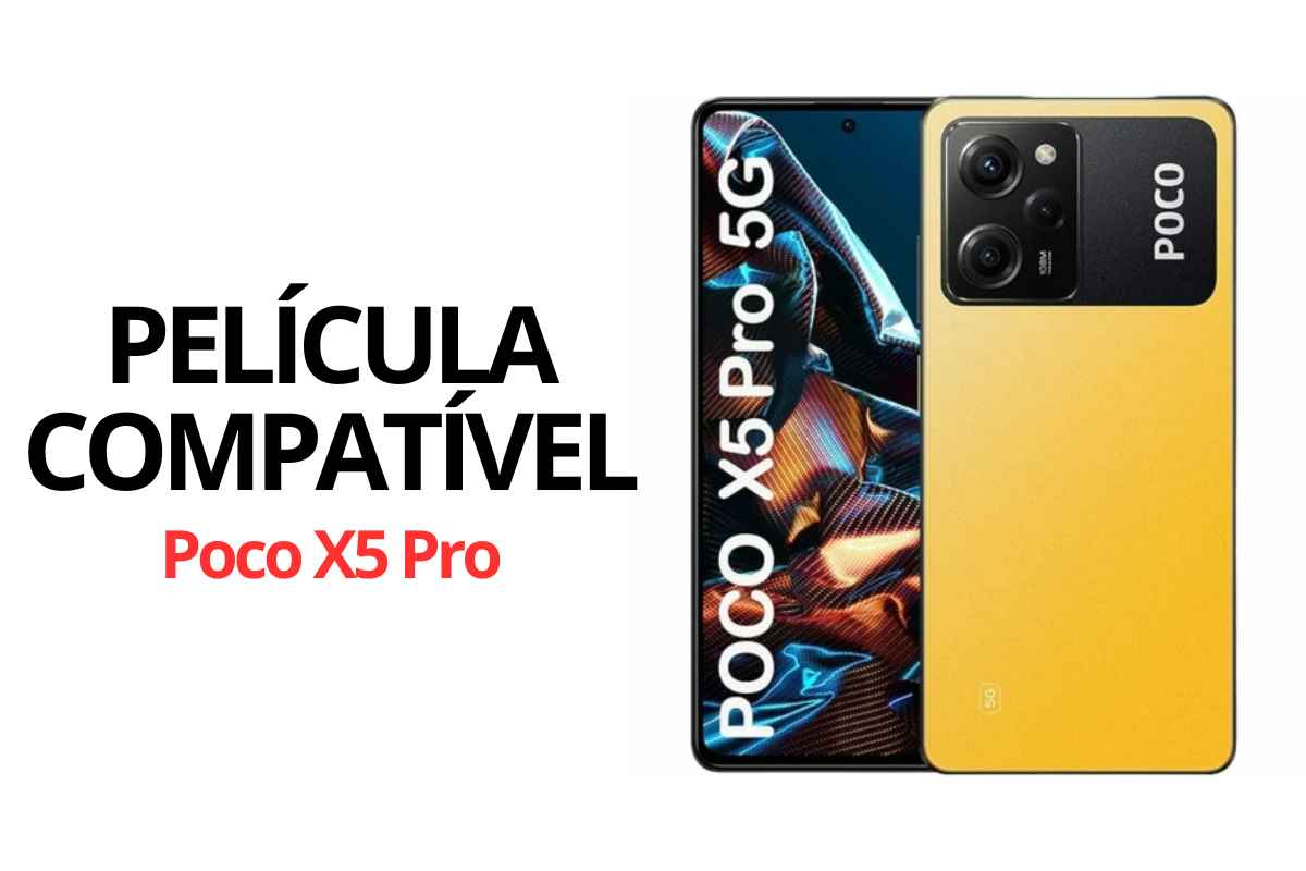 Película Compatível Poco X5 Pro