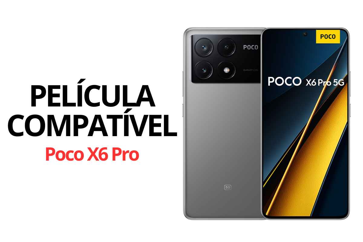 Película Compatível Poco X6 Pro