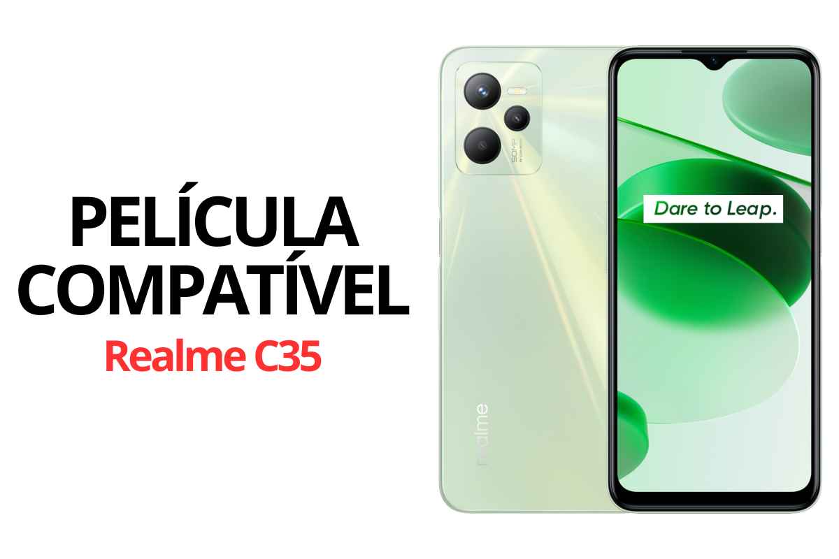 Película Compatível Realme C35