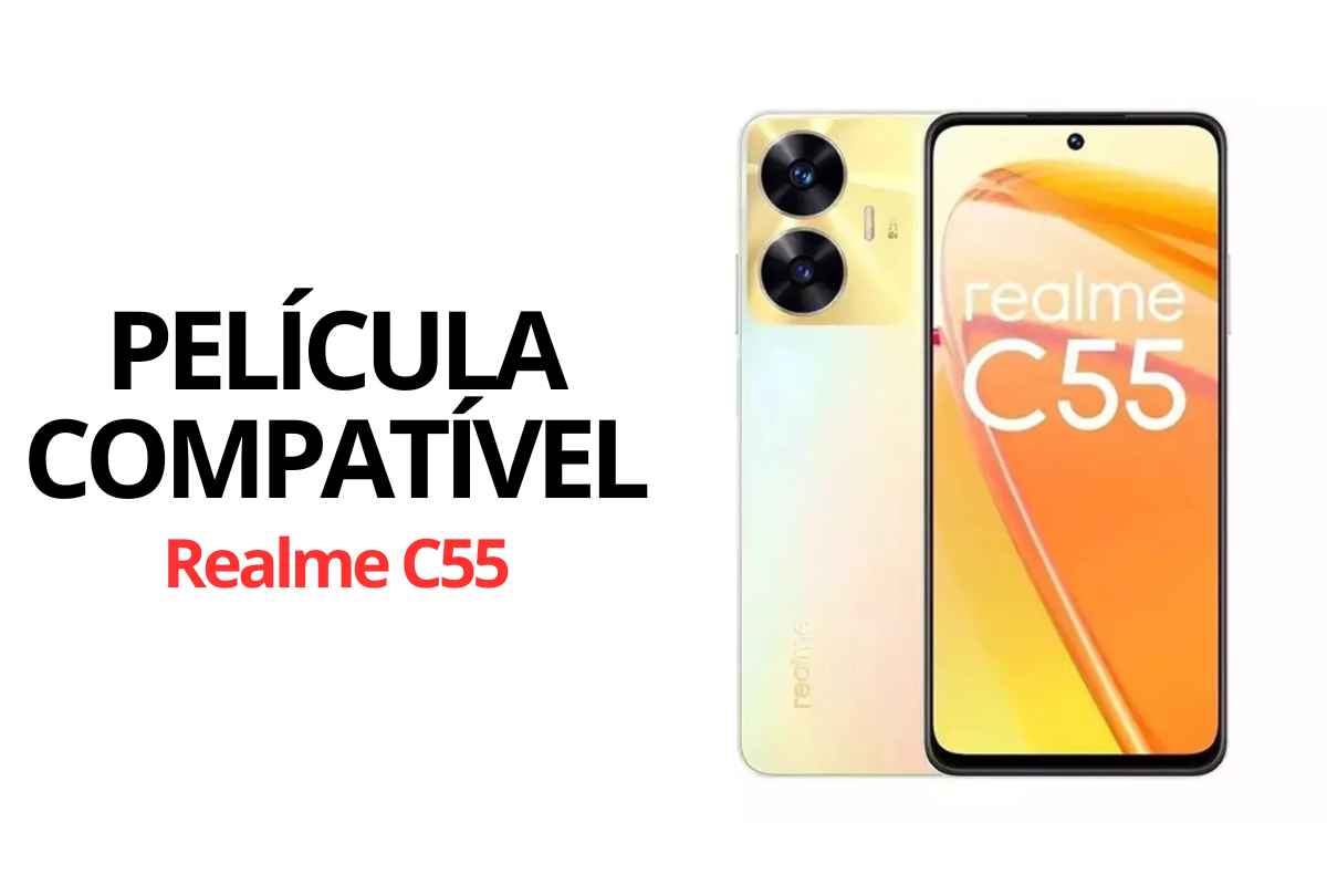 Película Compatível Realme C55