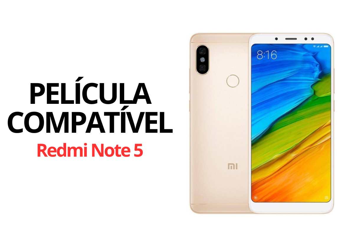 Película Compatível Redmi Note 5