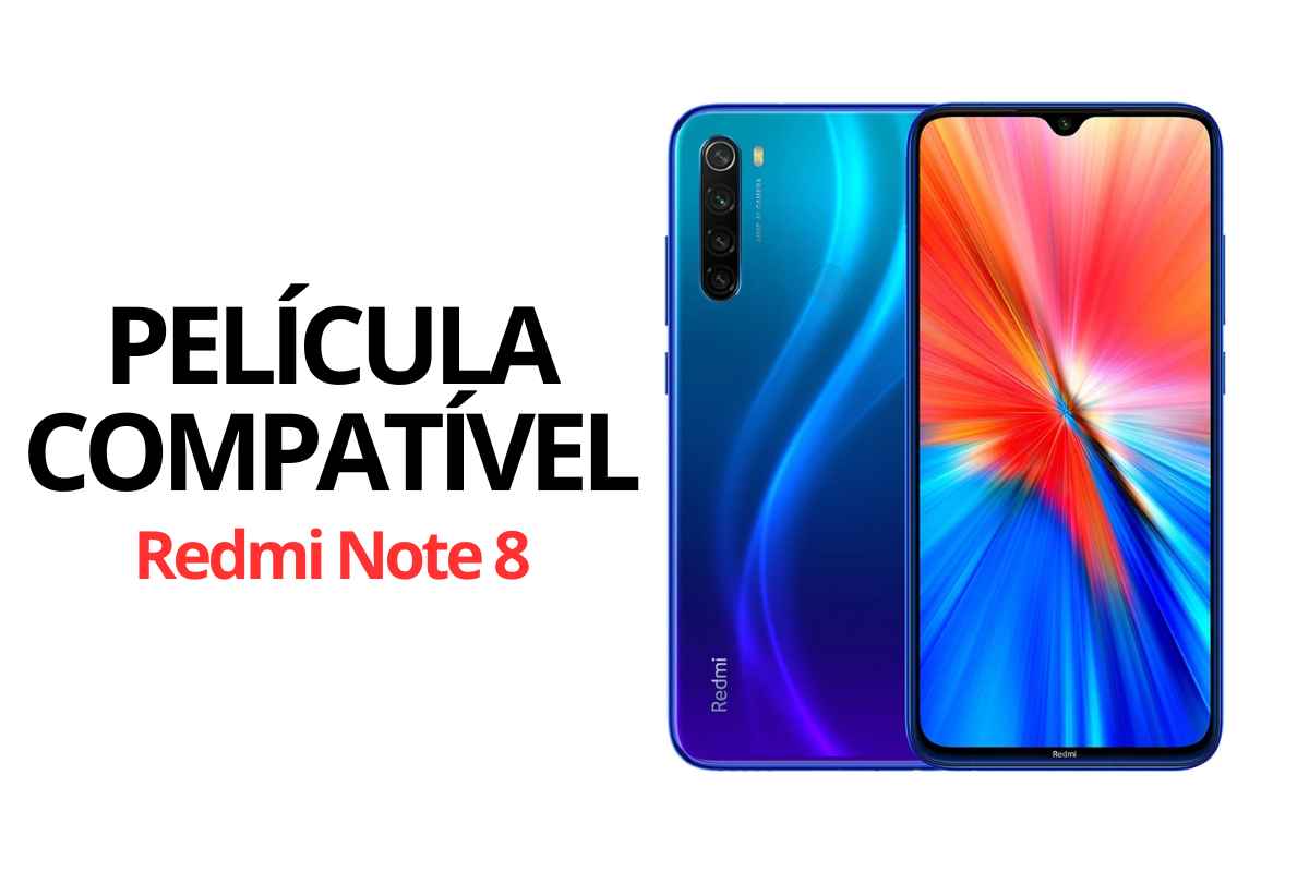 Película Compatível Redmi Note 8