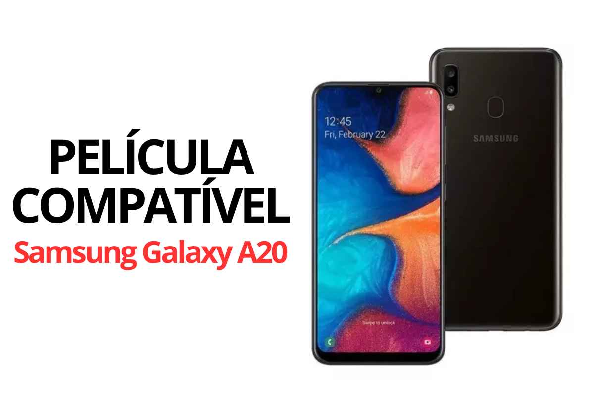 Película Compatível Samsung Galaxy A20