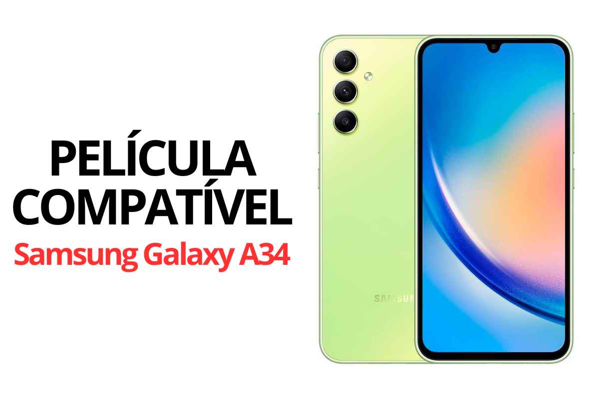 Película Compatível Samsung Galaxy A34