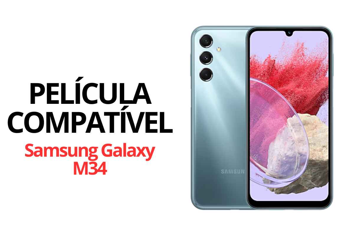 Película Compatível Samsung Galaxy M34