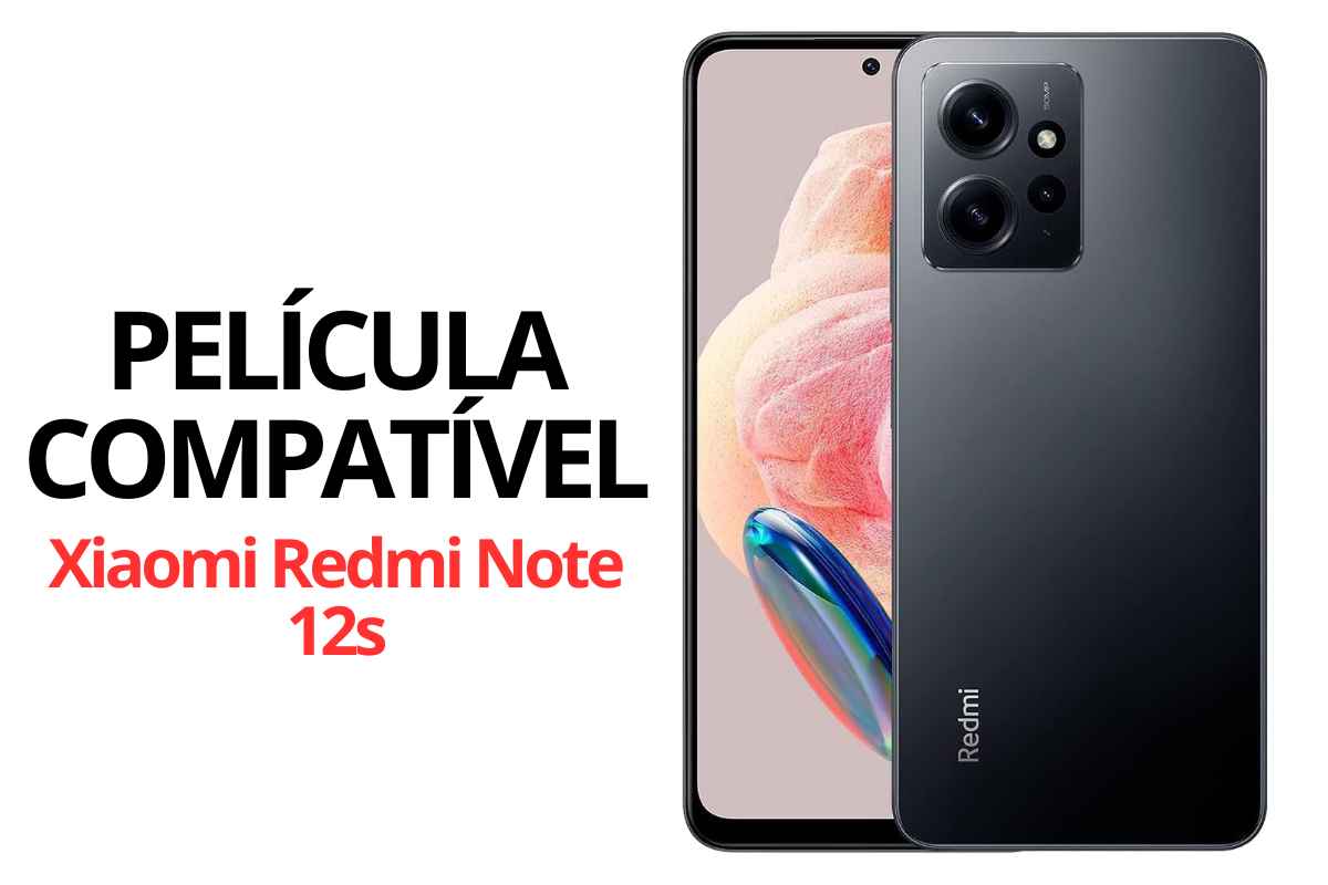 Película Compatível Xiaomi Redmi Note 12s